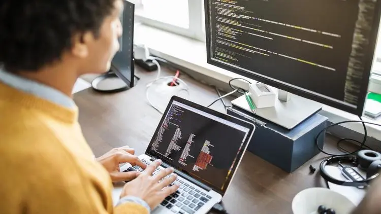 web developer koduje