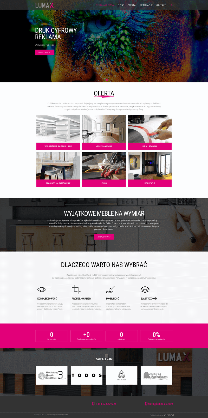 wykonanie-strony-lumax