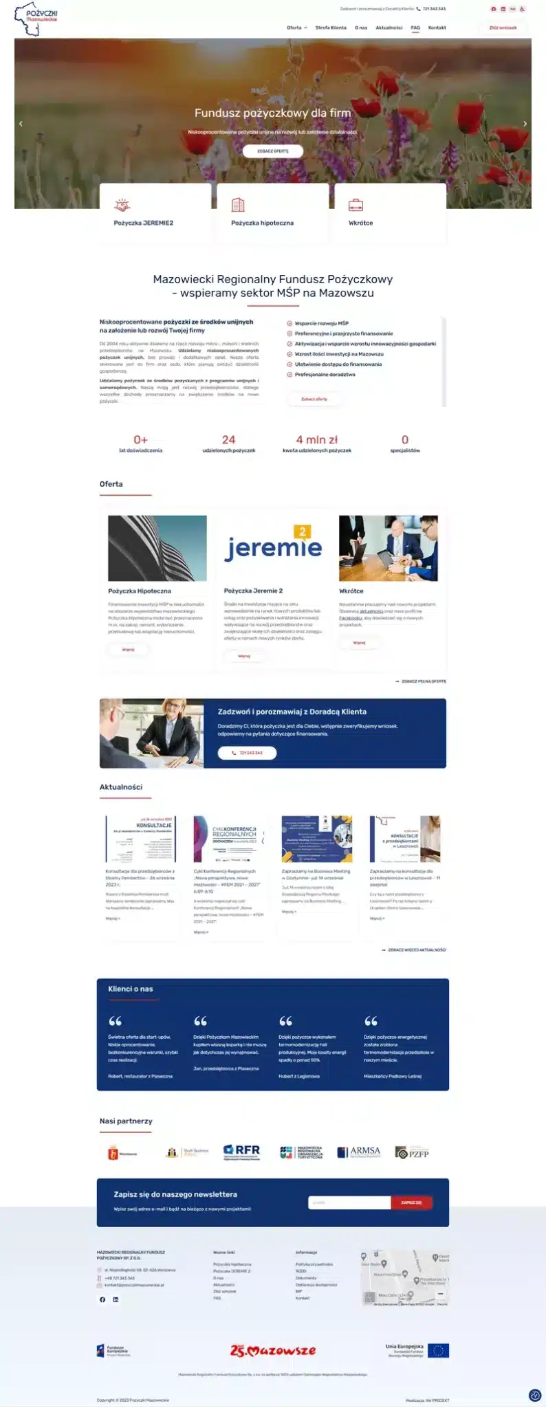 wykonanie strony internetowej