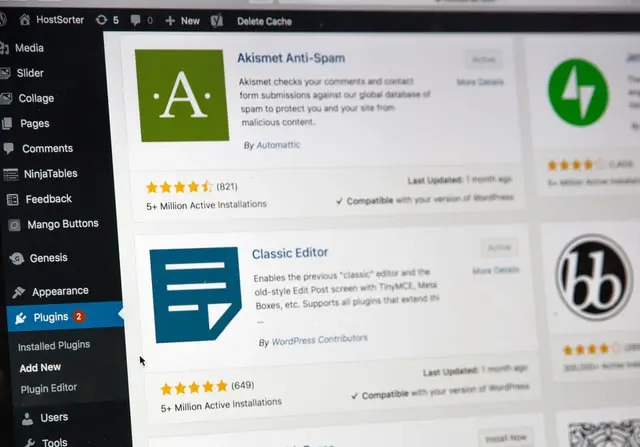 cms wordpress wtyczki