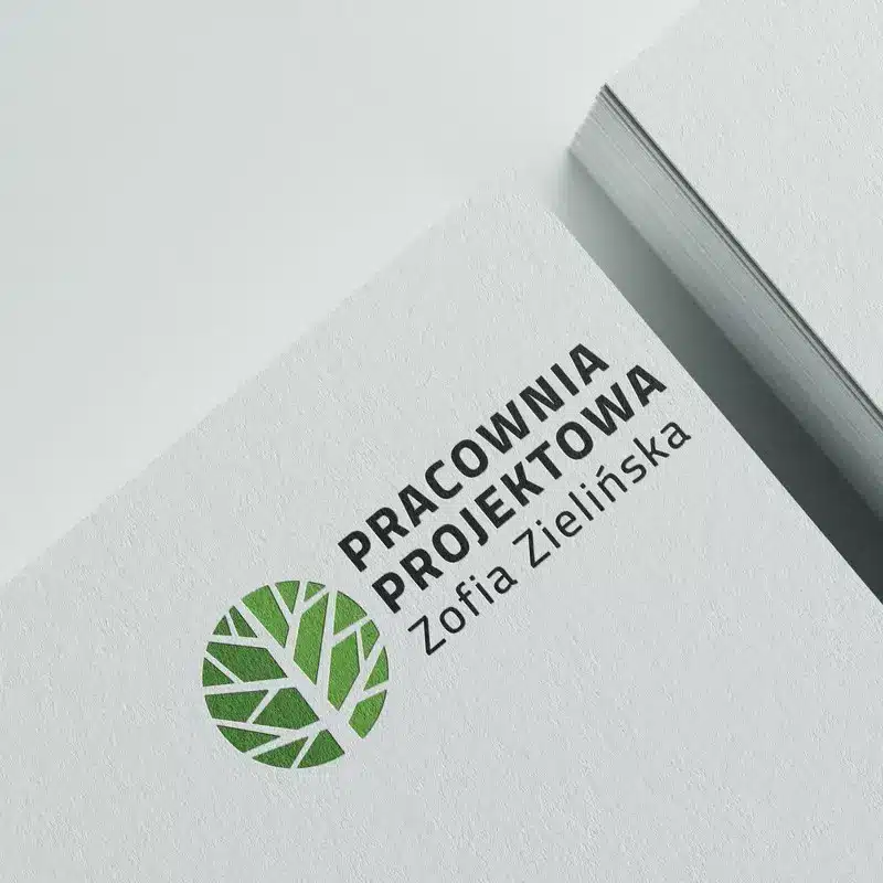 Projekt logo dla Pracownia Projektowa Zofia Zielińska