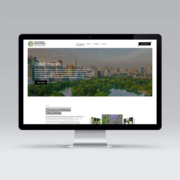 Wykonanie strony internetowej dla Pracownia projektowa Zofia Zielińska_