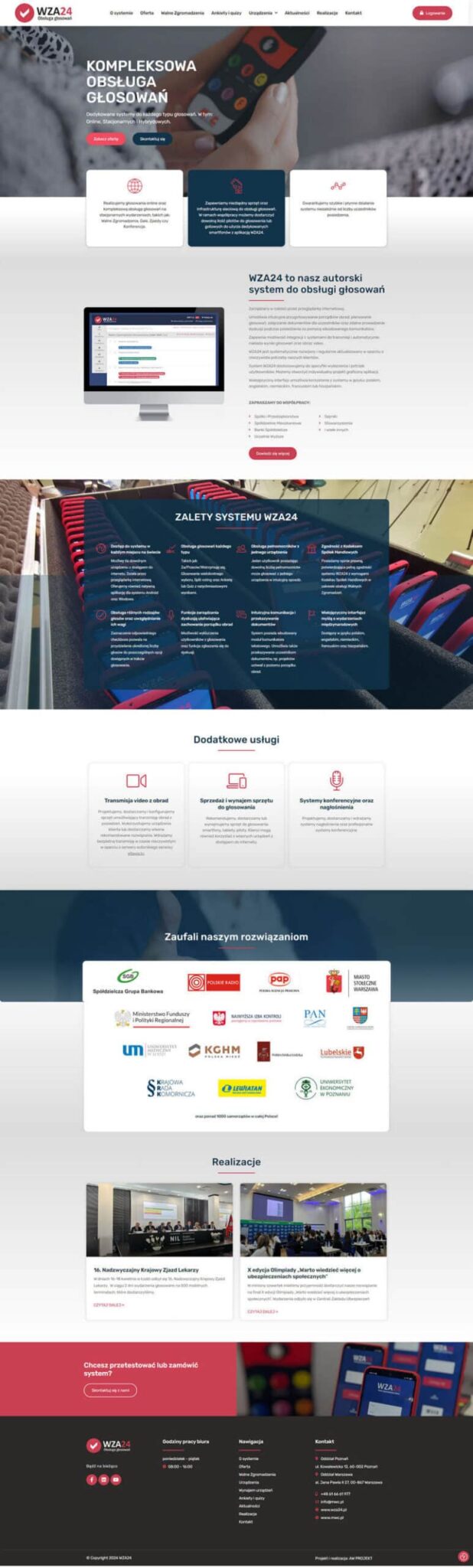 wykonanie strony www wza24
