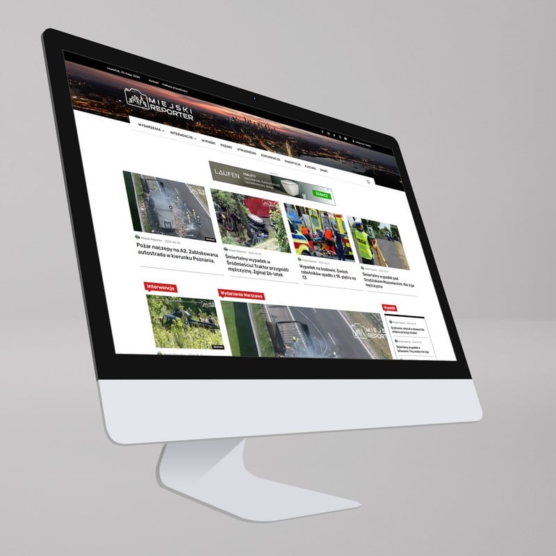 wykonanie strony www miejskireporter