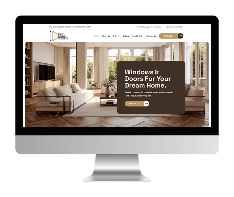 wykonanie strony www - HGF